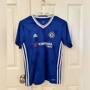 Adidas Chelsea Football Soccer kit jersey.